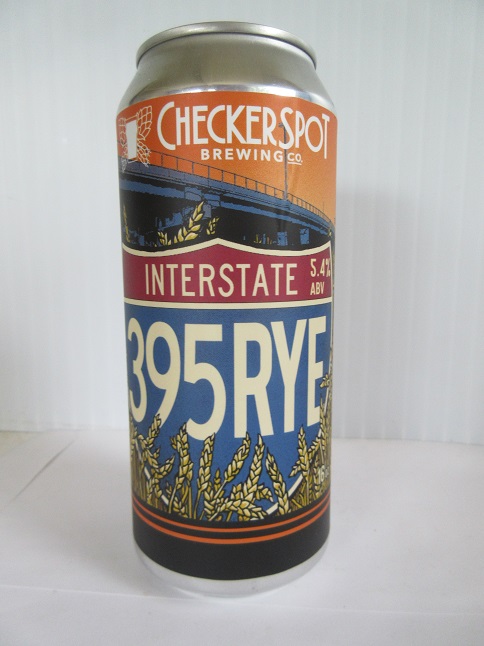 CheckerSpot - Interstate 395 Rye - 16oz - Click Image to Close